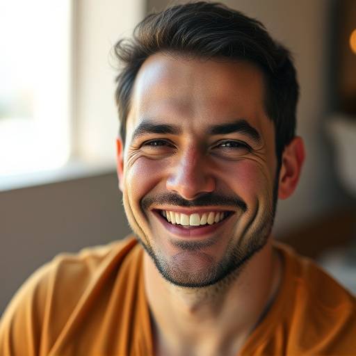 Foto de Ricardo Almeida sorrindo